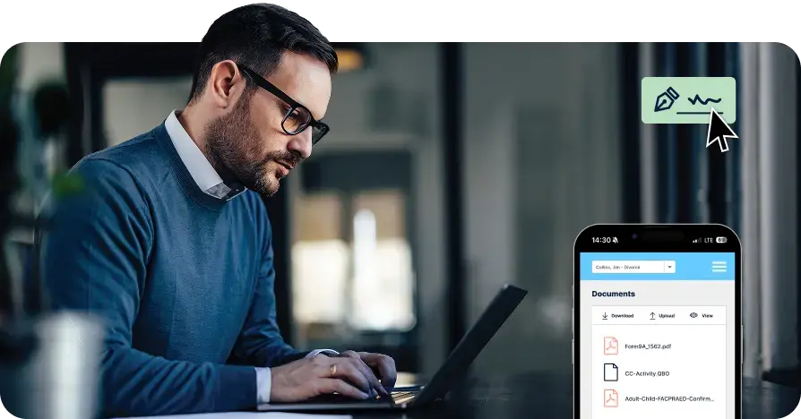 Manage, share, and sign documents securely